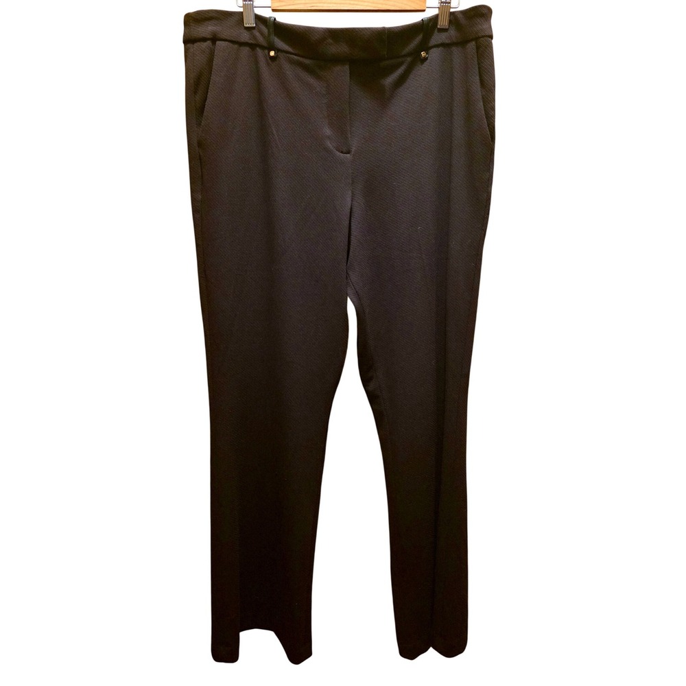 Marc New York Andrew Marc Women's Modern Trouser Pants Coffee Size 16